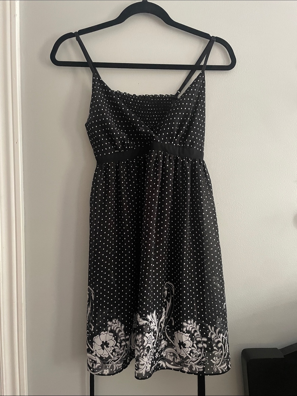 La vie en rose polka dot slip